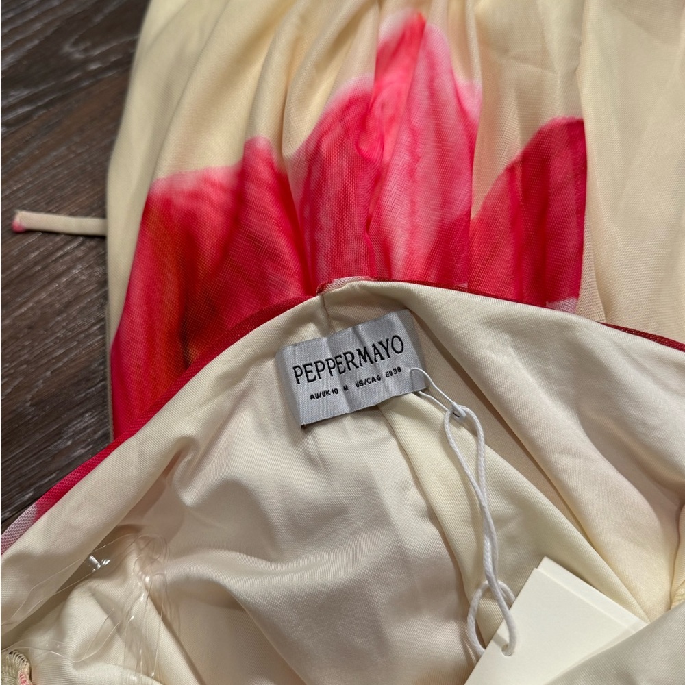 Peppermayo Hollywood Maxi Dress- Orchid Yellow - Picture 9 of 12